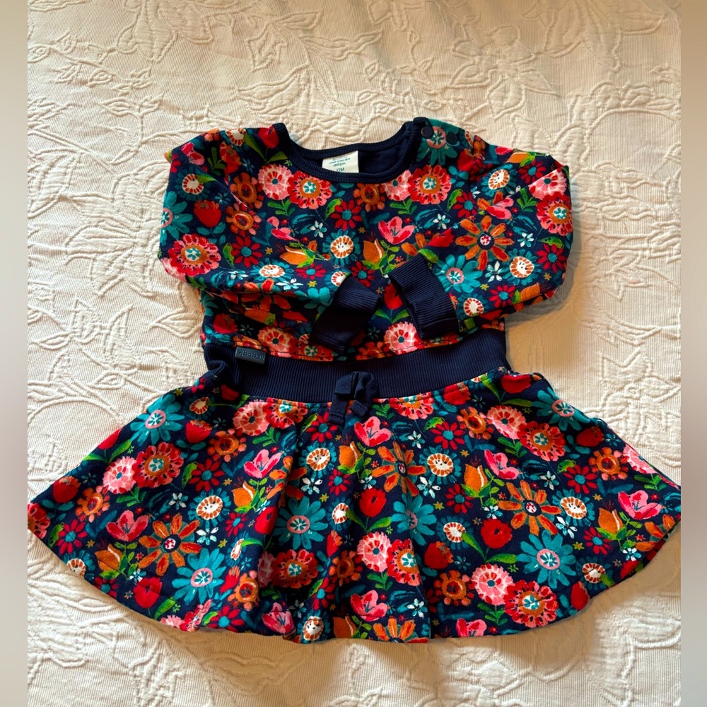 Baby girls Boboli 12m floral dress